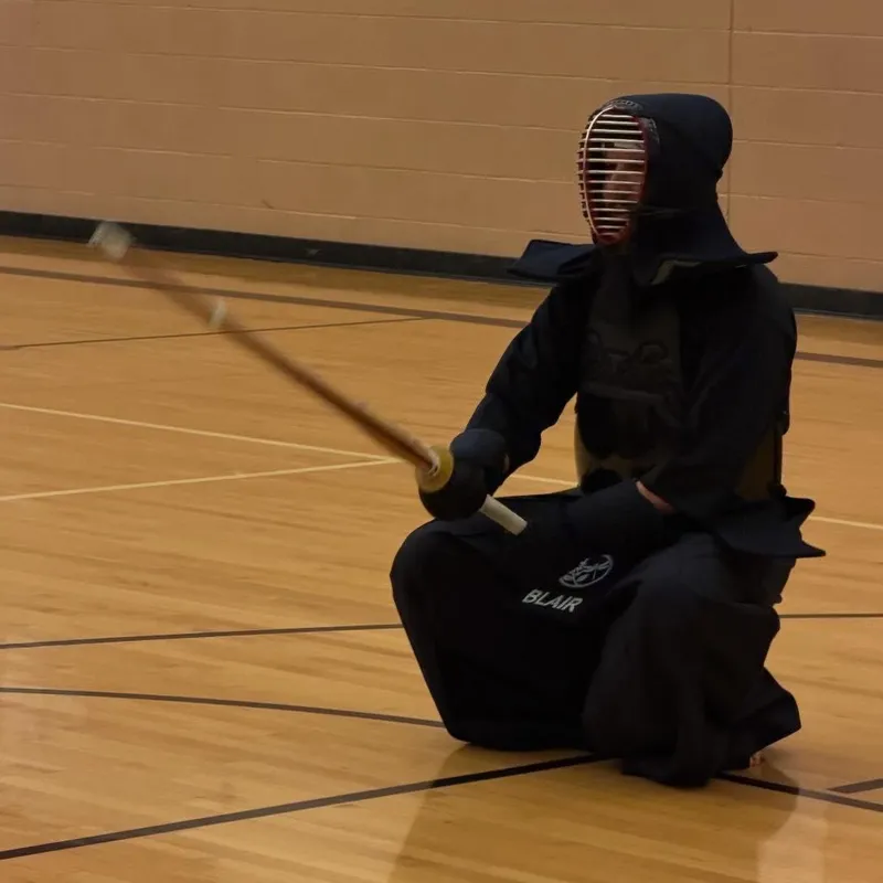 Kendo practice